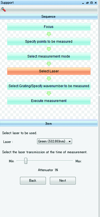 JASCO NRS-4500 UserAssist software